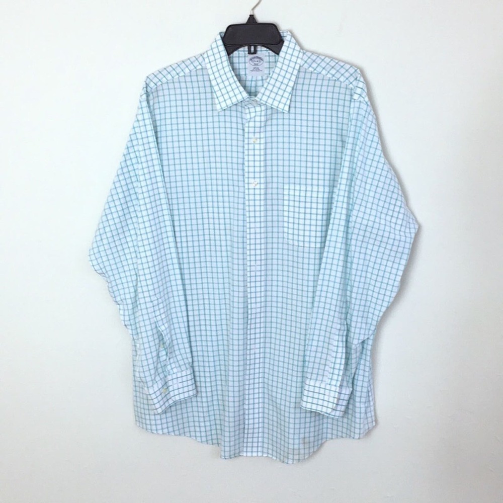 Brooks Brothers men's dress shirt - size 17.5 EUC
